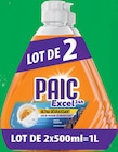 Liquide vaisselle excel 24h ultra dégraissant parfum mandarine - PAIC en promo chez Intermarché Super Châteauroux à 3,39 €