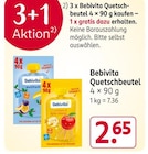 Quetschbeutel von Bebivita im aktuellen Rossmann Prospekt für 2,65 €