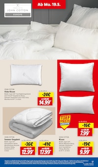 Matratze Angebot im aktuellen Lidl Prospekt auf Seite 23