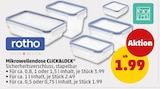 Mikrowellendose CLICK&LOCK bei Penny im Böblingen Prospekt für 1,99 €