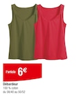 Carrefour Chaumontel - Promo Débardeur Promo Débardeur à 6,00 € dans le catalogue Carrefour à Chaumontel