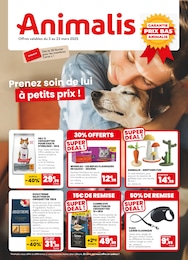 Prospectus Animalis à Marseille "Prenez soin de lui à petits prix !", 8 pages, 03/03/2025 - 23/03/2025