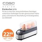 Eierkocher 2774 von Caso im aktuellen V-Markt Prospekt für 22,99 €