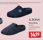 Aktuelle Hausschuhe Angebote bei famila Nordost in Lübeck Aktuelles A.TONY Hausschuhe Angebot bei famila Nordost in Lübeck ab 14,99 €