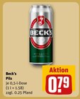 Aktuelle Bier Angebote bei REWE in Langenhagen Aktuelles Pils Angebot bei REWE in Langenhagen ab 0,79 €