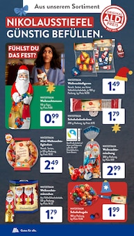 Schokoladenweihnachtsmann Angebot im aktuellen ALDI SÜD Prospekt auf Seite 38