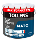 Peinture blanche murs&plafonds mat+ 12l - Brico Dépôt à L'Haÿ-les-Roses Peinture blanche murs&plafonds mat+ 12l en promo chez Brico Dépôt L'Haÿ-les-Roses à 79,00 €