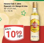 3 Jahre Especial Angebote von Havana Club bei GLOBUS Amberg für 10,99 €