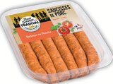 6 Saucisses de Porc Tomates Basilic - TRADIVAL en promo chez Intermarché Express 6 Saucisses de Porc Tomates Basilic - TRADIVAL dans le catalogue Intermarché Express