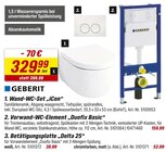 Wand-WC-Set „iCon“ im Angebot bei toom Baumarkt in Singen Wand-WC-Set „iCon“ Angebote von Geberit bei toom Baumarkt Singen für 39,99 €