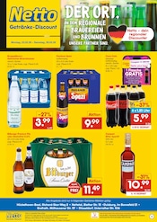 Coca Cola im Netto Marken-Discount Prospekt in Hückelhoven Aktueller Netto Marken-Discount Prospekt mit Coca Cola, "DER ORT, AN DEM DU IMMER AUSGEZEICHNETE PREISE FINDEST.", Seite 1