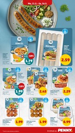 Aktueller Penny Prospekt mit Bratwurst, "Wer günstig will, muss Penny.", Seite 11