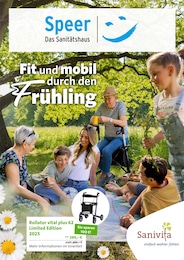 Aktueller Speer Das Sanitätshaus GmbH Sanitätshäuser Prospekt für Homburg: Fit und mobil durch den Frühling mit 6} Seiten, 13.03.2025 - 31.05.2025