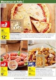 Prix et réduction Pizza dans le prospectus Carrefour en cours Offre Pizza dans le catalogue Carrefour du moment à la page 22