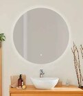 Miroir salle de bains Lumia LED - MPGLASS - Castorama à Toulouse Miroir salle de bains Lumia LED - MPGLASS en promo chez Castorama Toulouse à 59,90 €