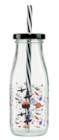 Gobelet paille verre, 31cl en promo chez Gifi Bagnolet à 1,99 €
