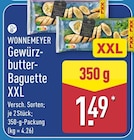 Gewürzbutter-Baguette XXL im Angebot bei ALDI Nord in Cottbus Gewürzbutter-Baguette XXL Angebote von WONNEMEYER bei ALDI Nord Cottbus für 1,49 €