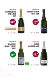 Offre Champagne Blanc De Blancs dans le catalogue Nicolas du moment à la page 16