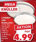 LED-Badleuchte von LIV&BO für 4,99 € bei Kaufland im Angebot LED-Badleuchte von LIV&BO im aktuellen Kaufland Prospekt