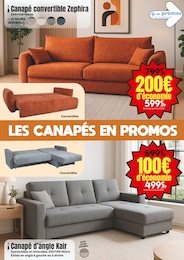 Offre Canapé Convertible dans le catalogue Maxi Bazar du moment à la page 5