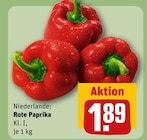 Rote Paprika im Angebot bei REWE in Darmstadt Rote Paprika Angebote bei REWE Darmstadt für 1,89 €