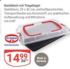 Backblech mit Tragebügel im Angebot bei GLOBUS in Pulheim Backblech mit Tragebügel Angebote von Dr. Oetker bei GLOBUS Pulheim für 14,99 €