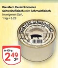 Schweinefleisch Angebote von Dreistern bei GLOBUS Herne für 2,49 €