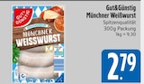 Weißwurst im E xpress Prospekt Münchner Weißwurst von Gut&Günstig im aktuellen E xpress Prospekt für 2,79 €