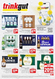 Supermarkt Prospekt von Trinkgut Wittlich Trinkgut Prospekt: "Aktuelle Angebote", 6 Seiten, 21.09.2026 - 26.09.2026