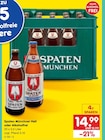 Münchner Hell im Angebot bei Netto Marken-Discount in Brandenburg Münchner Hell Angebote von Spaten bei Netto Marken-Discount Brandenburg für 14,99 €