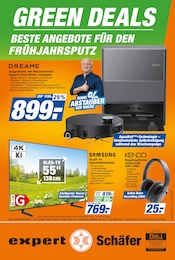 Aktueller expert Schäfer Prospekt mit Fernseher, "GREEN DEALS", Seite 1