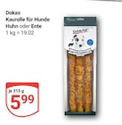 Kaurolle für Hunde Huhn Angebote von Dokas bei GLOBUS Hanau für 5,99 €