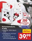 Aktuelles Partnerbettwäsche, 4-teilig Angebot bei Netto Marken-Discount in Kiel ab 39,99 €