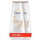 Crème de douche "lot de 2" - DOVE en promo chez Carrefour Crème de douche "lot de 2" - DOVE dans le catalogue Carrefour