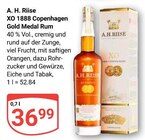 XO 1888 Copenhagen Gold Medal Rum Angebote von A. H. Riise bei GLOBUS Nettetal für 36,99 €