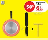 Crêpière 28cm en promo chez Super U Crêpière 28cm dans le catalogue Super U