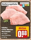 Aktuelle Fleisch Angebote bei REWE in Mannheim Aktuelles Pollofino Frische Hähnchen-Oberschenkel Angebot bei REWE in Mannheim ab 0,88 €
