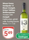 Sandgrube 13 Blauer Zweigelt von Winzer Krems für 5,49 € bei GLOBUS im Angebot Sandgrube 13 Blauer Zweigelt von Winzer Krems im aktuellen GLOBUS Prospekt
