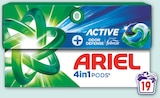Lessive pods+ active 4 en 1 19 doses - Intermarché à Rouen Lessive pods+ active 4 en 1 19 doses en promo chez Intermarché Rouen à 2,25 €