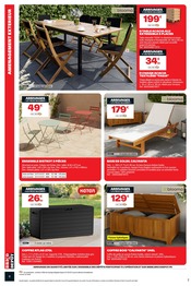 Promos Chaise dans le catalogue "PRIX DÉPÔT" de Brico Dépôt Chaise en promo dans le catalogue Brico Dépôt à la page 8