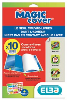 Couvre-livres magic cover - Office DEPOT à Lille Couvre-livres magic cover en promo chez Office DEPOT Lille à 10,99 €