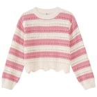 Mädchen Pullover mit Streifen im Angebot bei Ernstings family in Detmold Mädchen Pullover mit Streifen Angebote bei Ernstings family Detmold für 17,99 €