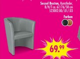 Sessel Boston im Angebot bei SB Möbel Boss in Neubrandenburg Sessel Boston Angebote bei SB Möbel Boss Neubrandenburg für 69,99 €