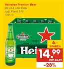 Premium im Angebot bei Netto Marken-Discount in Mühlacker Premium Angebote von Heineken bei Netto Marken-Discount Mühlacker für 14,99 €