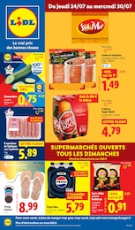 Prospectus Lidl à Villeneuve-la-Garenne, "Le vrai prix des bonnes choses", 73 pages, 24/07/2025 - 30/07/2025