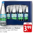 Sprudel Angebote von Dreiser bei EDEKA Koblenz für 3,99 €