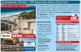 Griechenland / Rhodos - TOP bewertetes Adults-Only Hotel Angebote von REWE Reisen bei REWE Chemnitz für 499,00 €