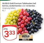 GLOBUS - Tafeltrauben hell kernlos Angebot im Prospekt Tafeltrauben hell kernlos bei GLOBUS im Prospekt "" für 3,33 €