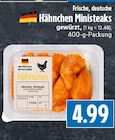 Frische deutsche Hähnchen Ministeaks bei EDEKA im Lollar Prospekt für 4,99 €