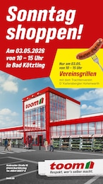 Aktueller toom Baumarkt Prospekt, "Sonntag shoppen!", mit Angeboten der Woche, gültig von 03.05.2026 bis 03.05.2026